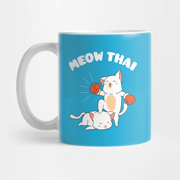 Muay Thai Cats by sqwear